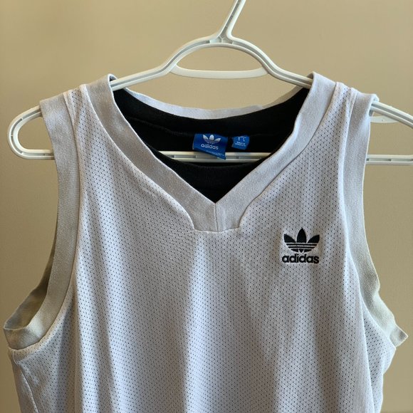 Adidas Double Layer Mesh Tank Top - Picture 1 of 4